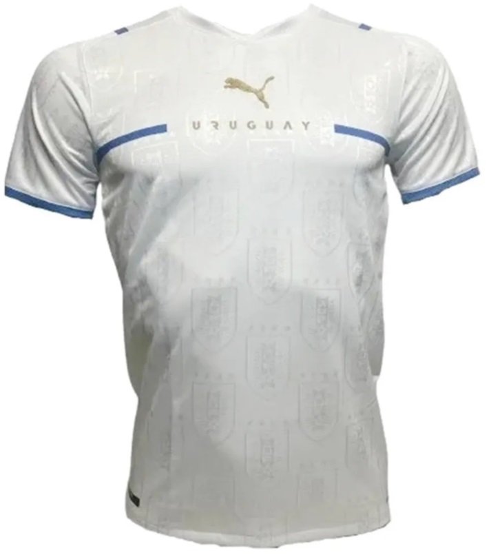 Camisa II Seleção do Uruguai 2021 2022 Puma oficial